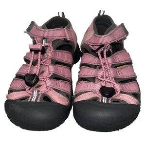 Keen Hybrid Activewear Athletic Sports Close Toed Pink Girl Sandals Size 3Y